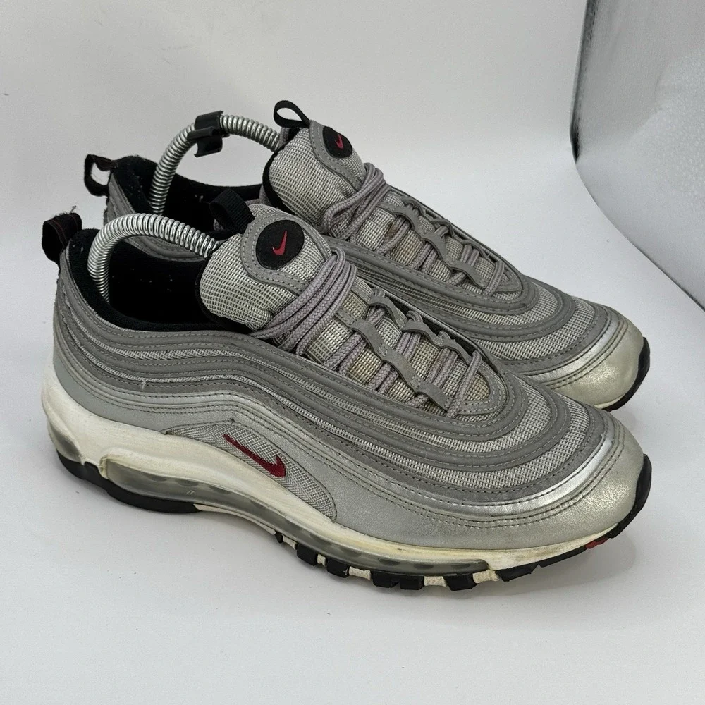 2016 Nike Air Max 97 QS (GS) Silver Bullet 918890-001 Youth Size 7Y/ Wmns 8.5